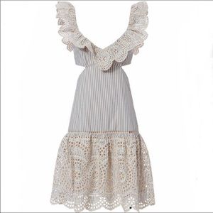 Zimmermann Meridian Striped Dress